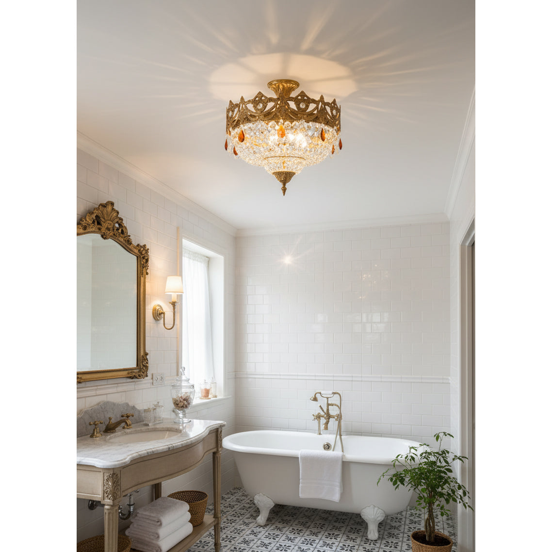 Palwa Craystal Ceiling Lamp — view 11