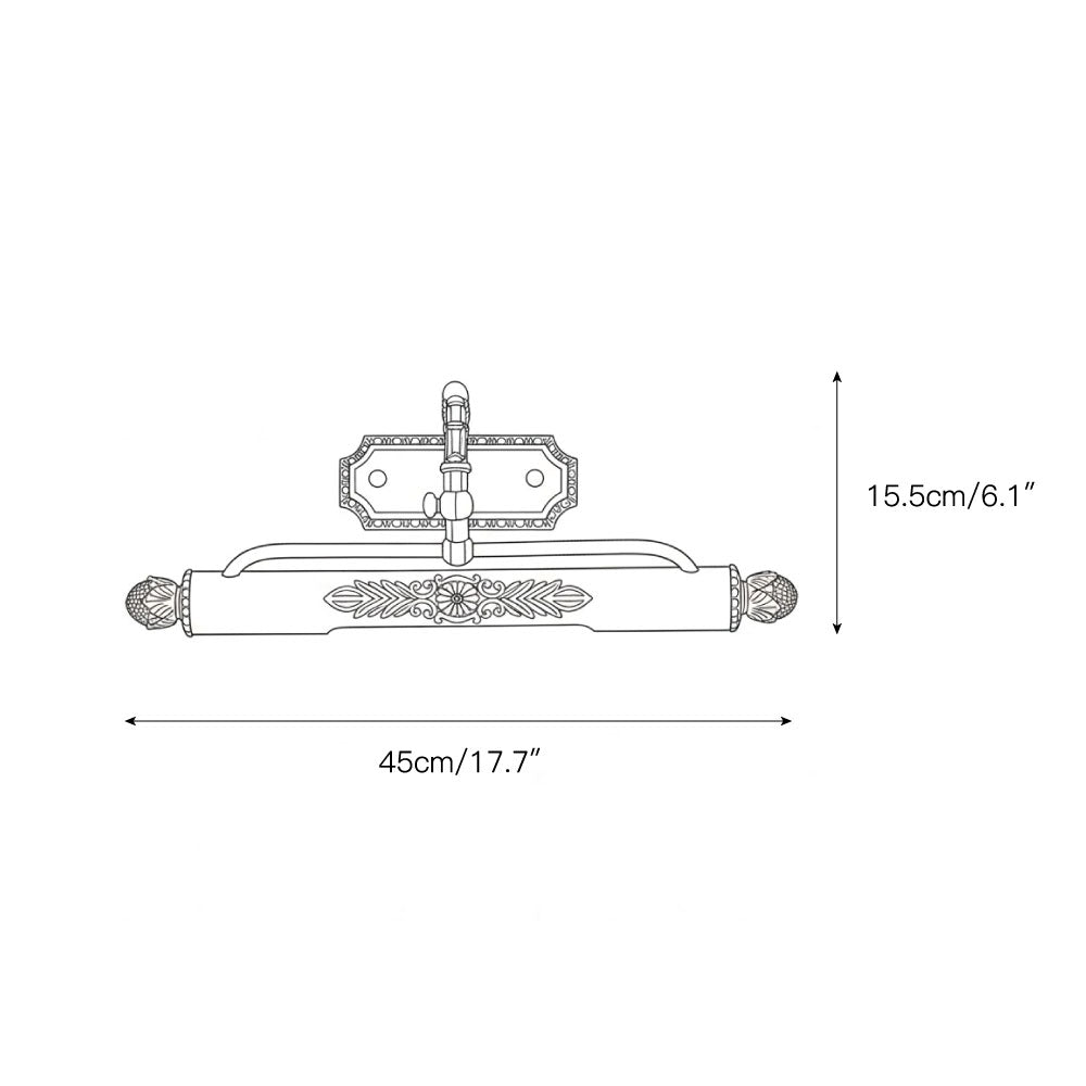 Pania Brass Wall Lamp — view 5