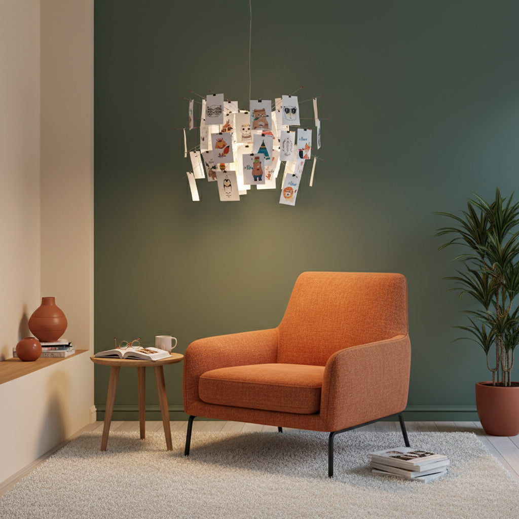 Paper Chandelier — view 8