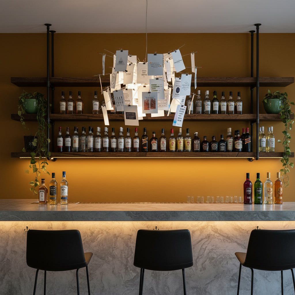 Paper Chandelier — view 3