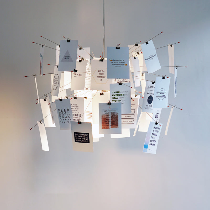 Paper Chandelier — view 20