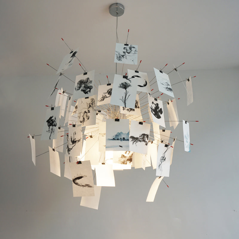 Paper Chandelier — view 34