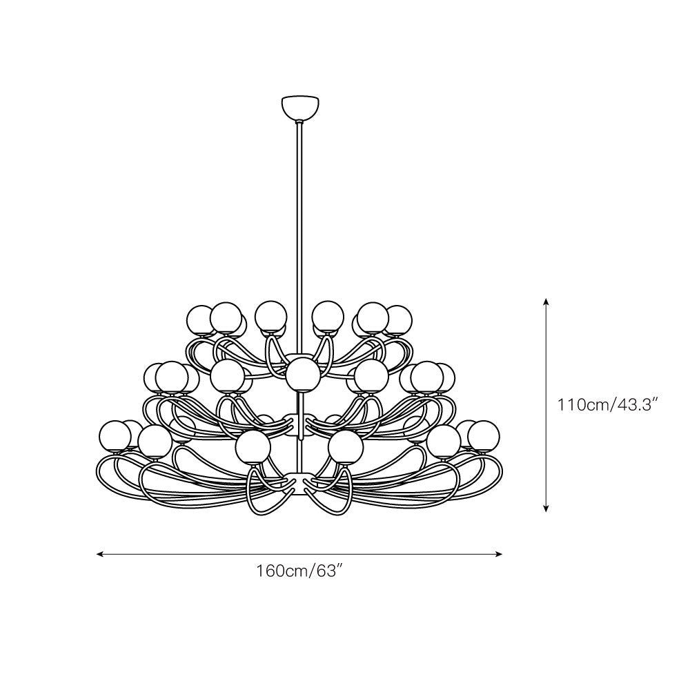 Papillon Chandelier — view 5