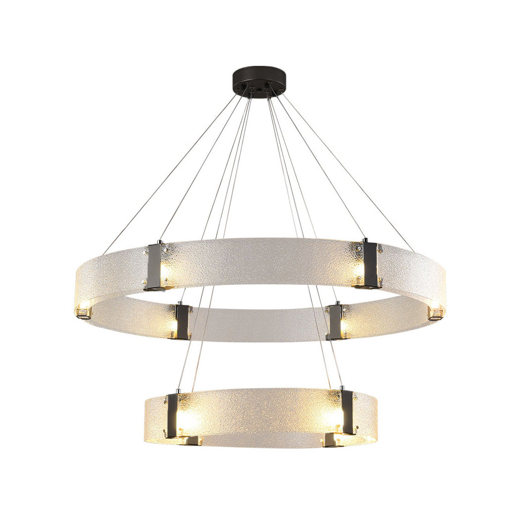 Parallel Ring Chandelier — view 39