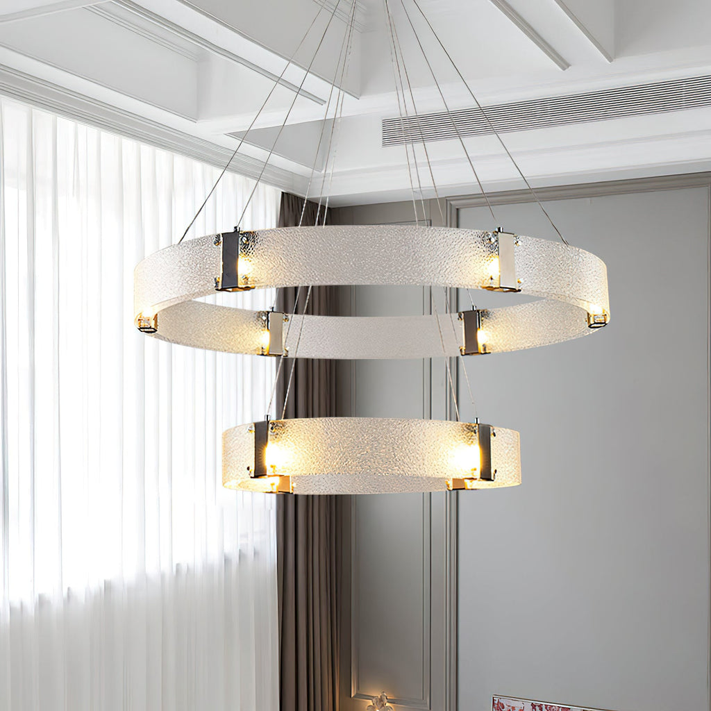 Parallel Ring Chandelier — view 13