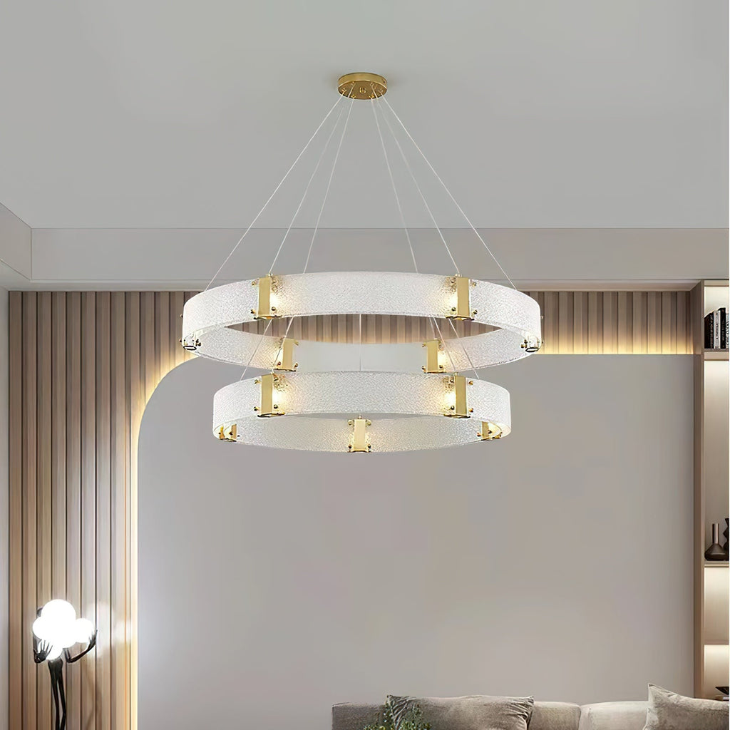 Parallel Ring Chandelier — view 14