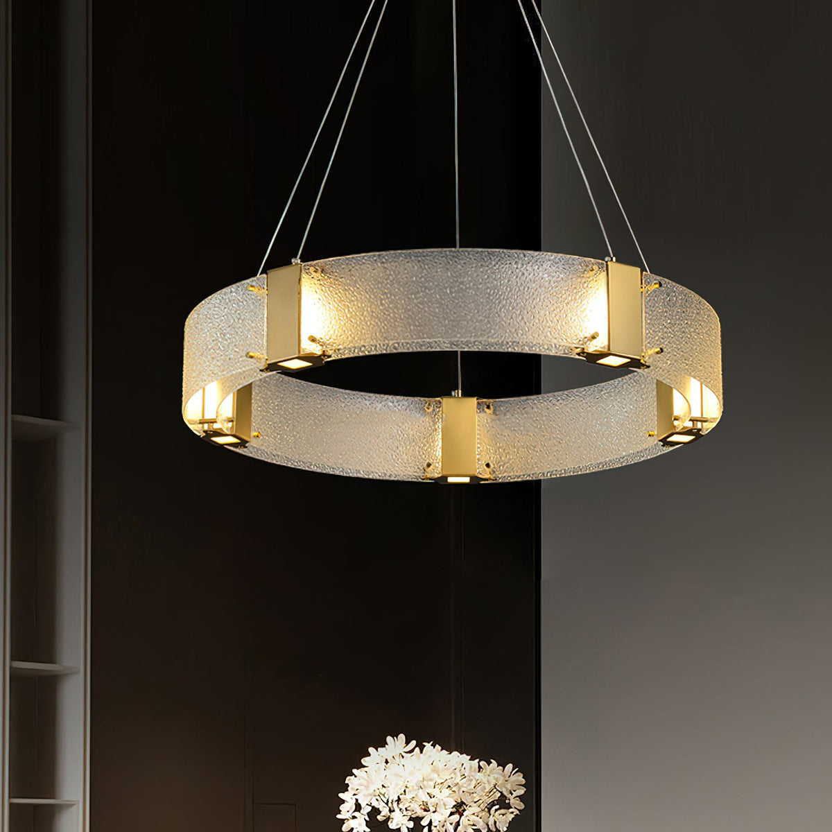 Parallel Ring Chandelier — view 16