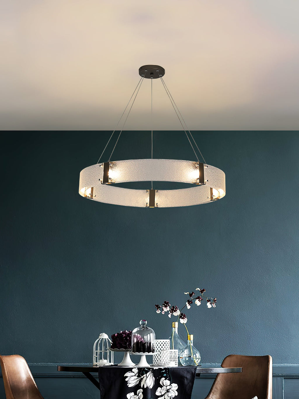 Parallel Ring Chandelier — view 22