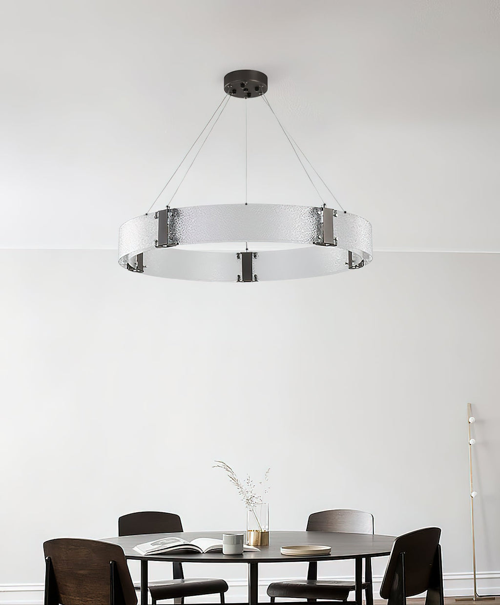 Parallel Ring Chandelier — view 26