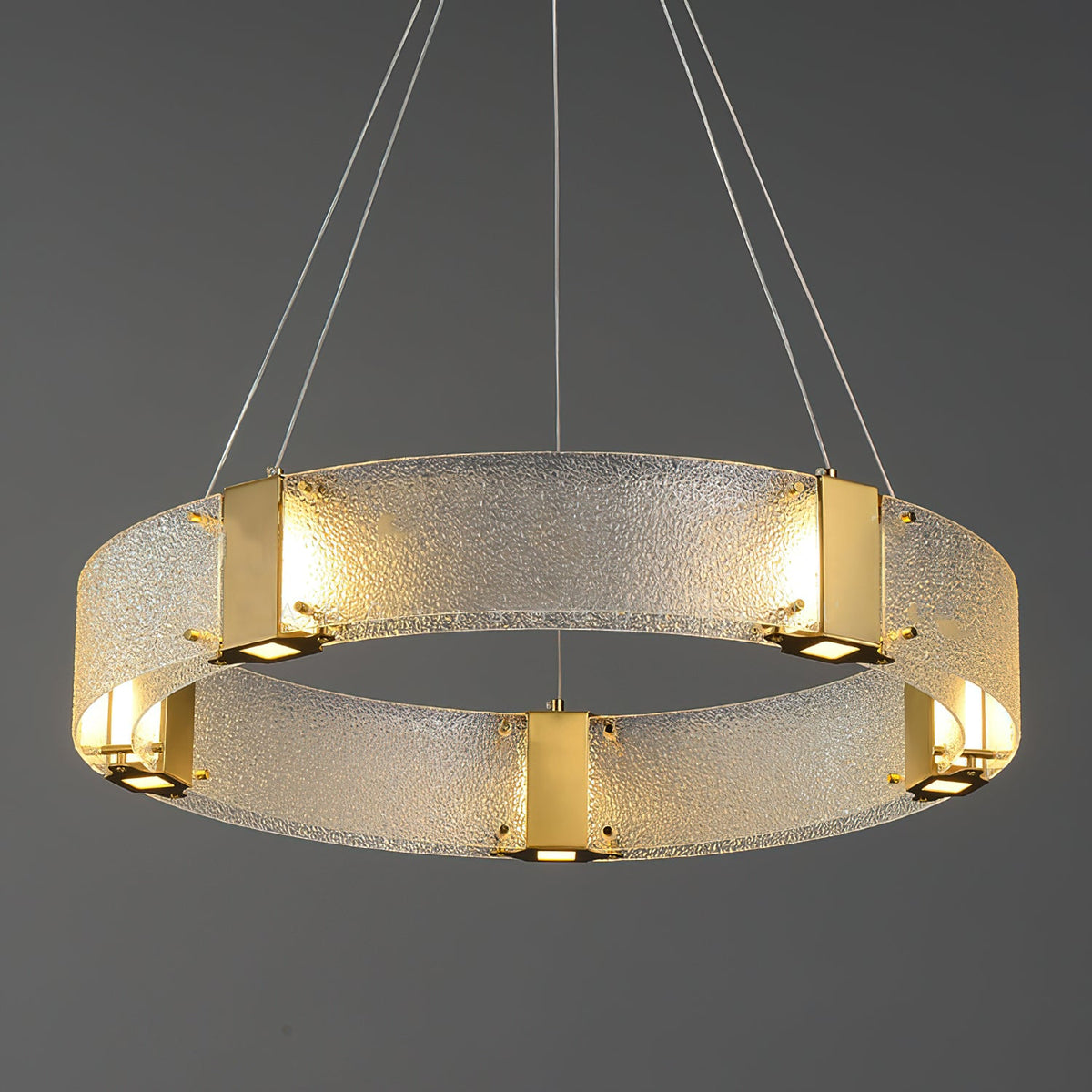 Parallel Ring Chandelier — view 29