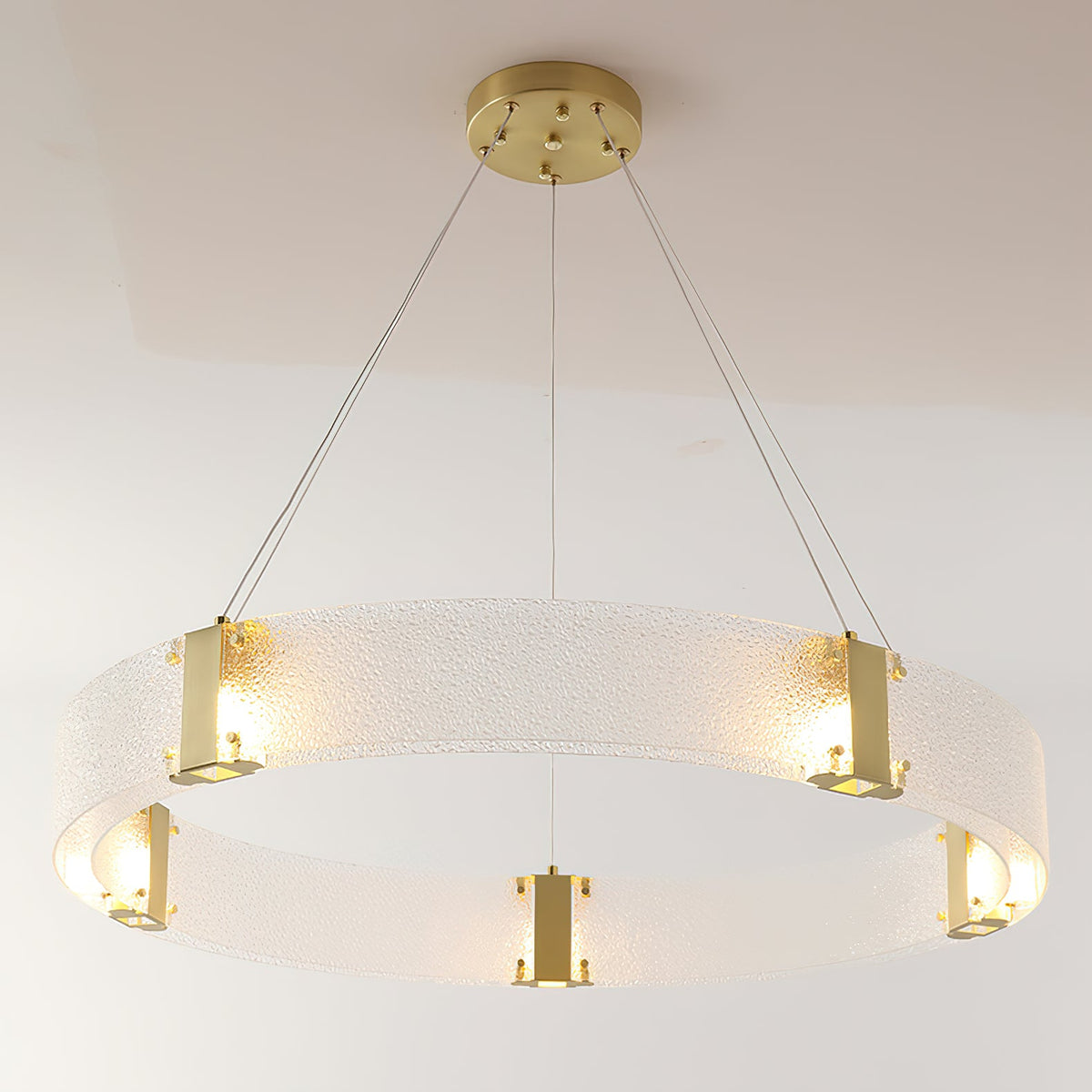 Parallel Ring Chandelier — view 49