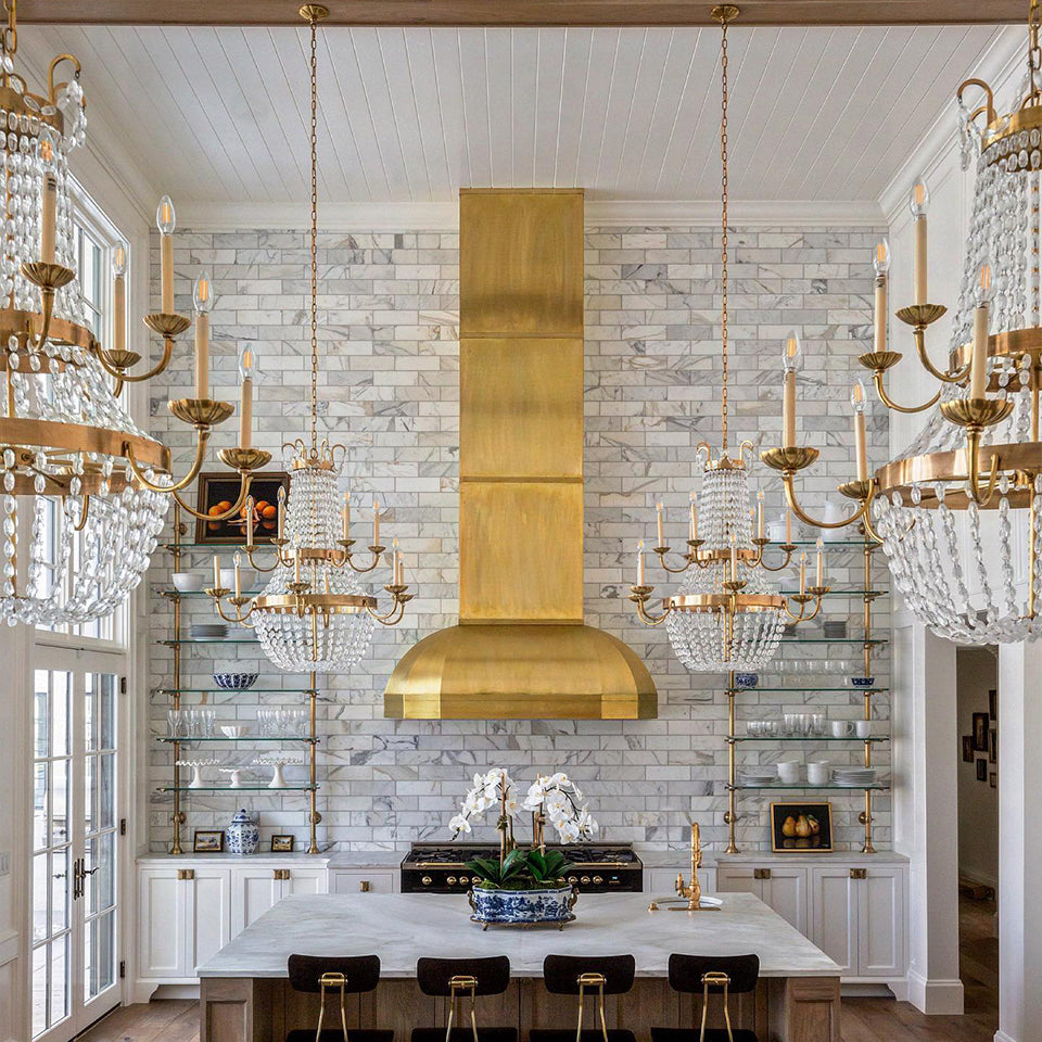 Paris Flea Market Chandelier — view 2