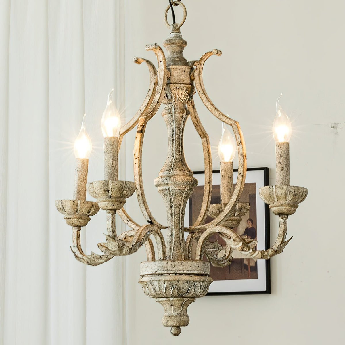 Paro Tunkul Wood Pendant Lamp — view 9