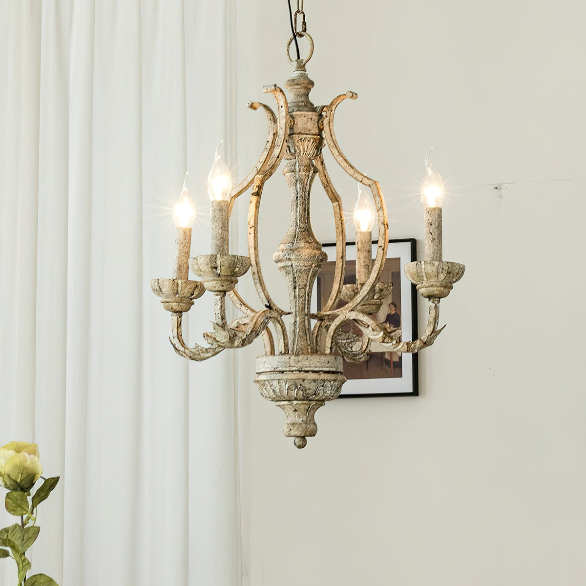 Paro Tunkul Wood Pendant Lamp — view 5