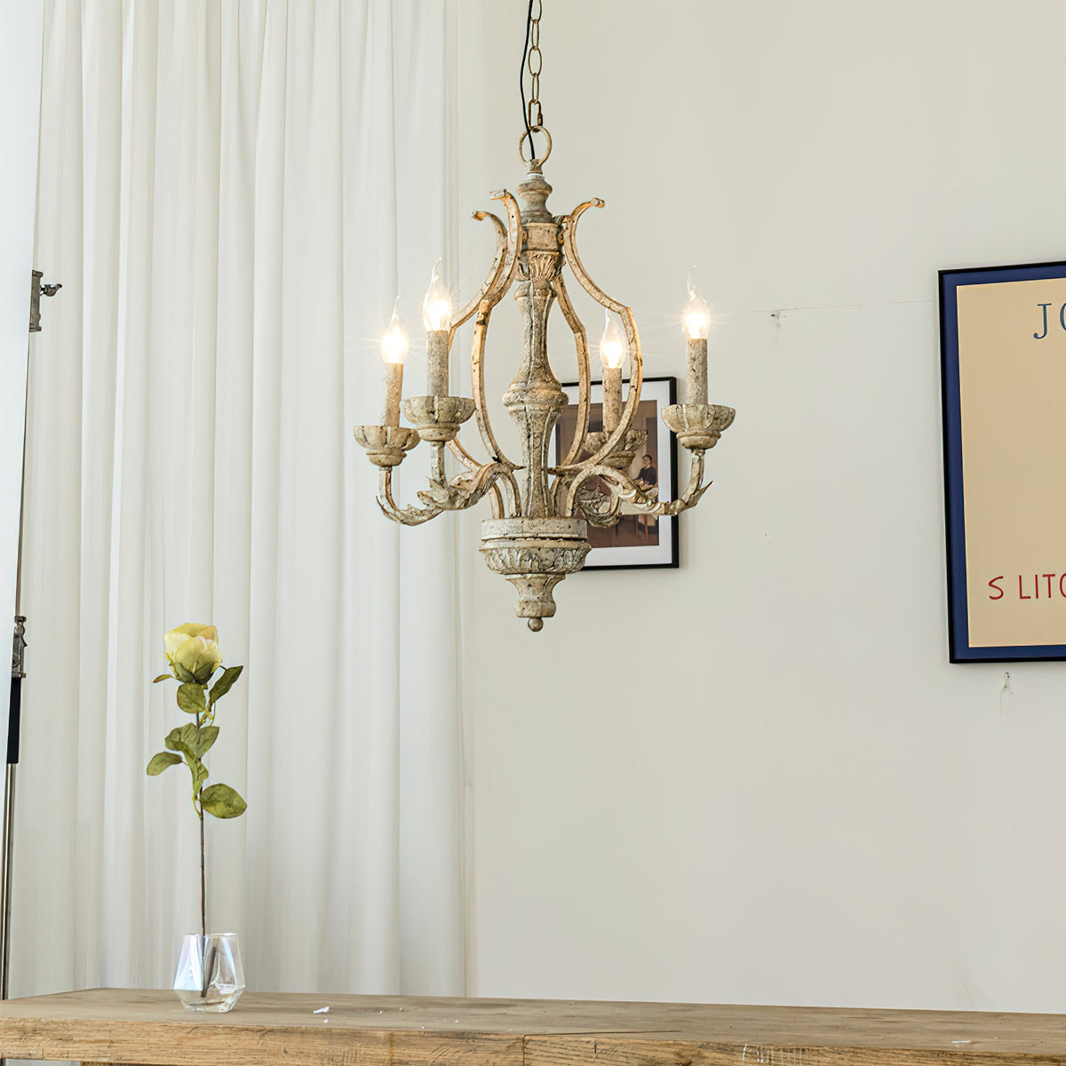 Paro Tunkul Wood Pendant Lamp — view 6