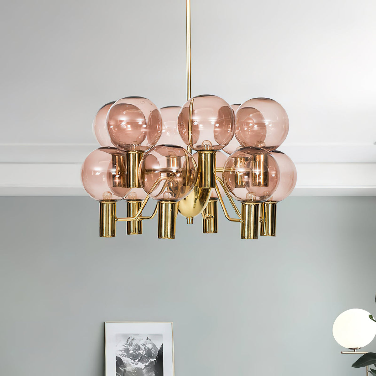 Patricia Glass Chandelier — view 22