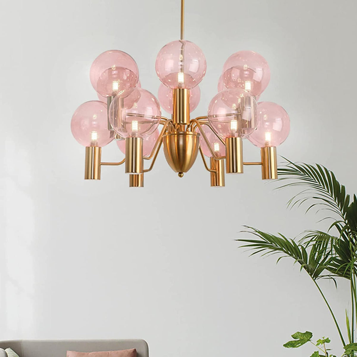 Patricia Glass Chandelier — view 23