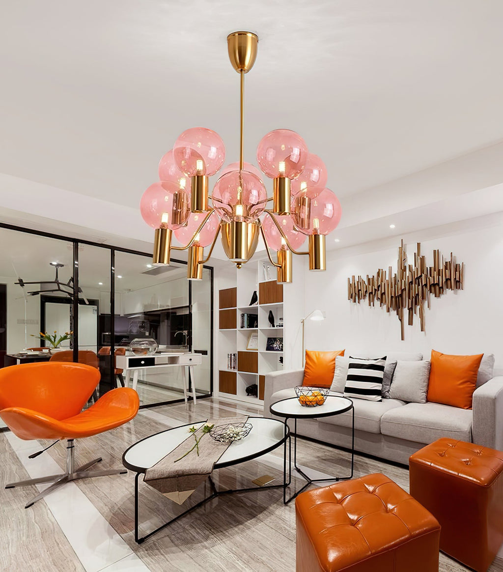 Patricia Glass Chandelier — view 24