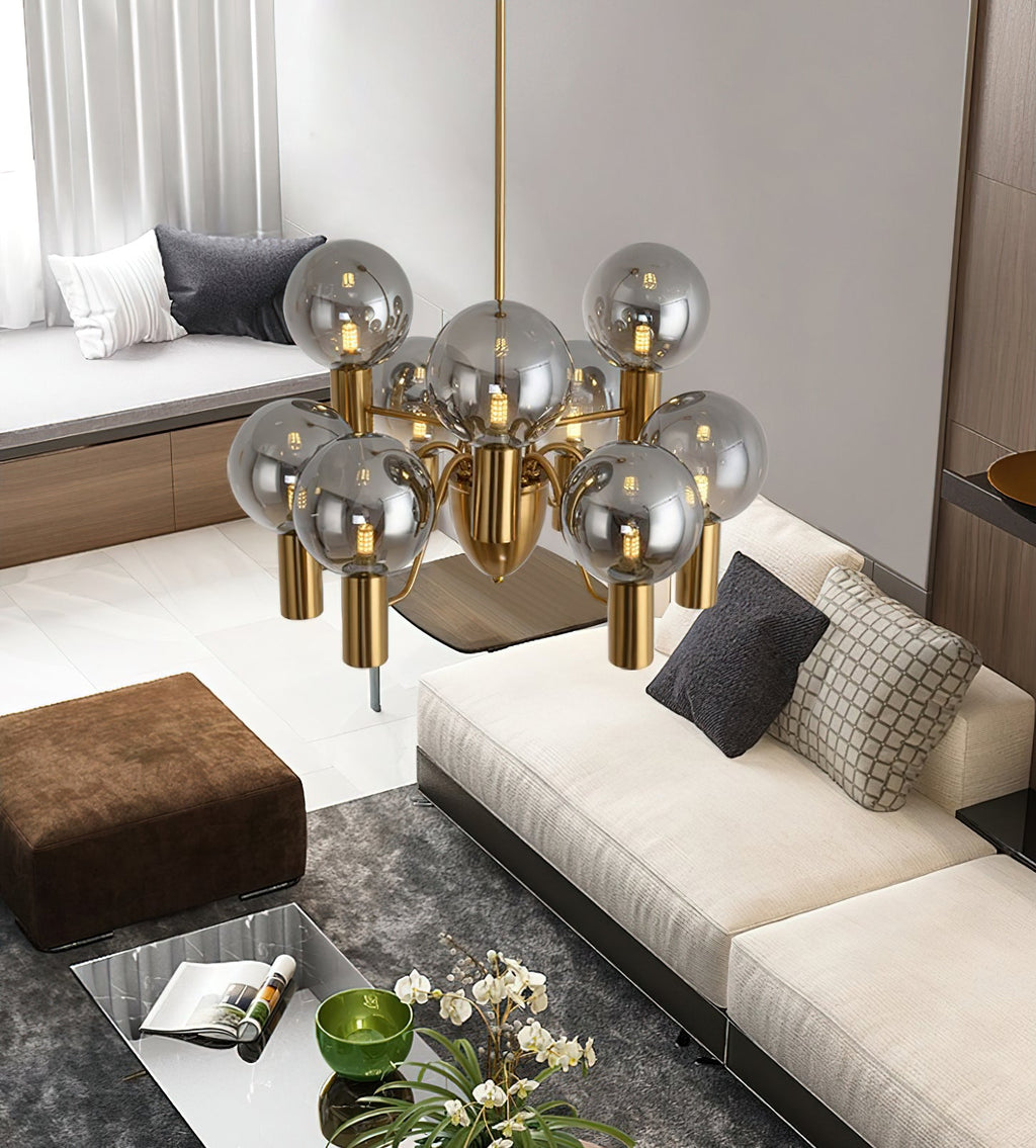 Patricia Glass Chandelier — view 25