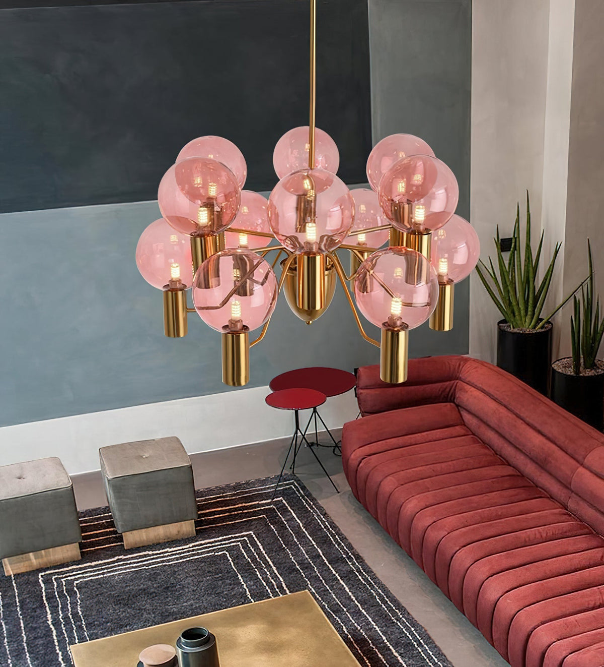 Patricia Glass Chandelier — view 27