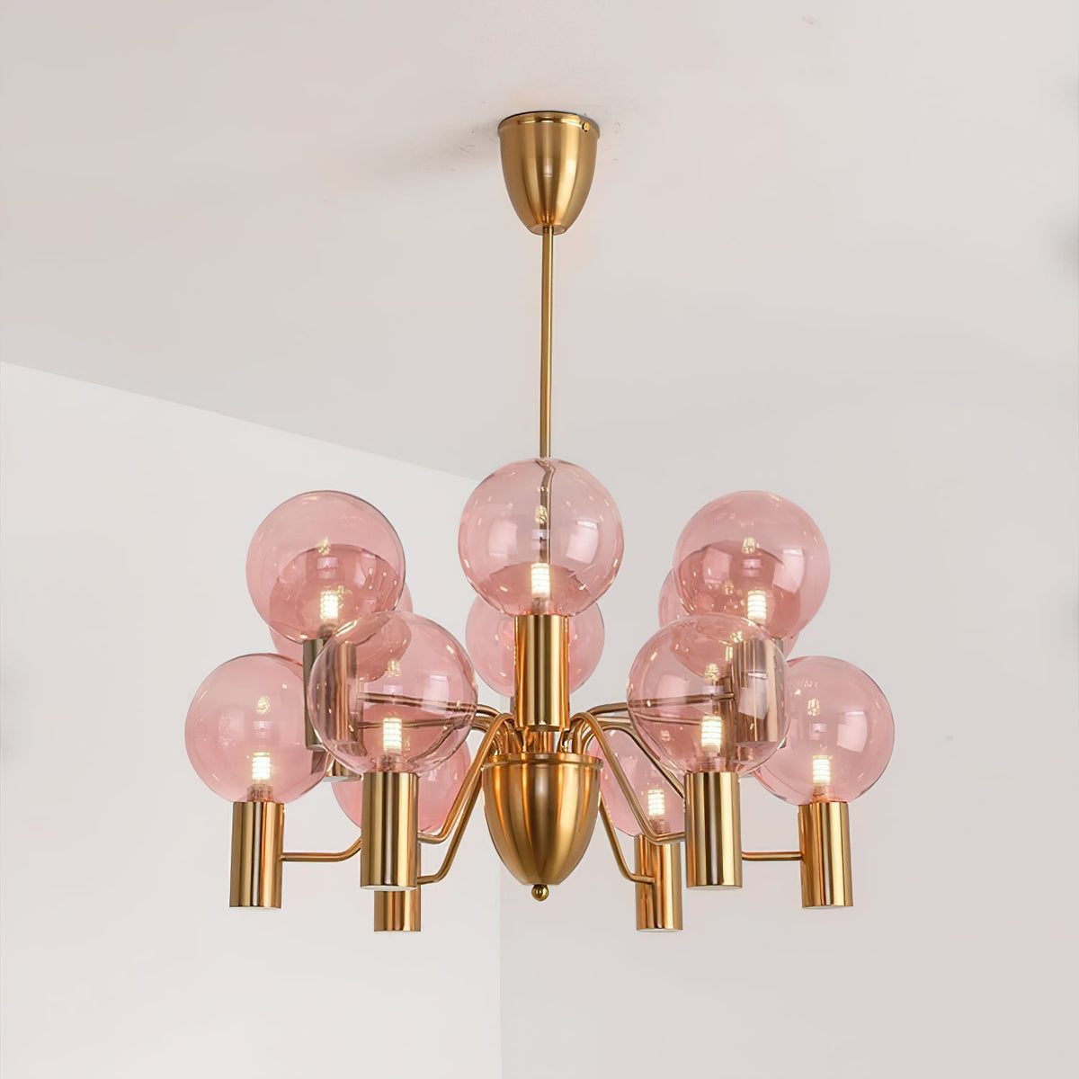Patricia Glass Chandelier — view 30