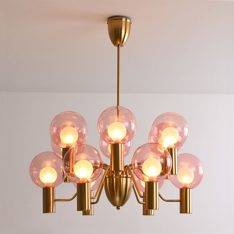 Patricia Glass Chandelier — view 40