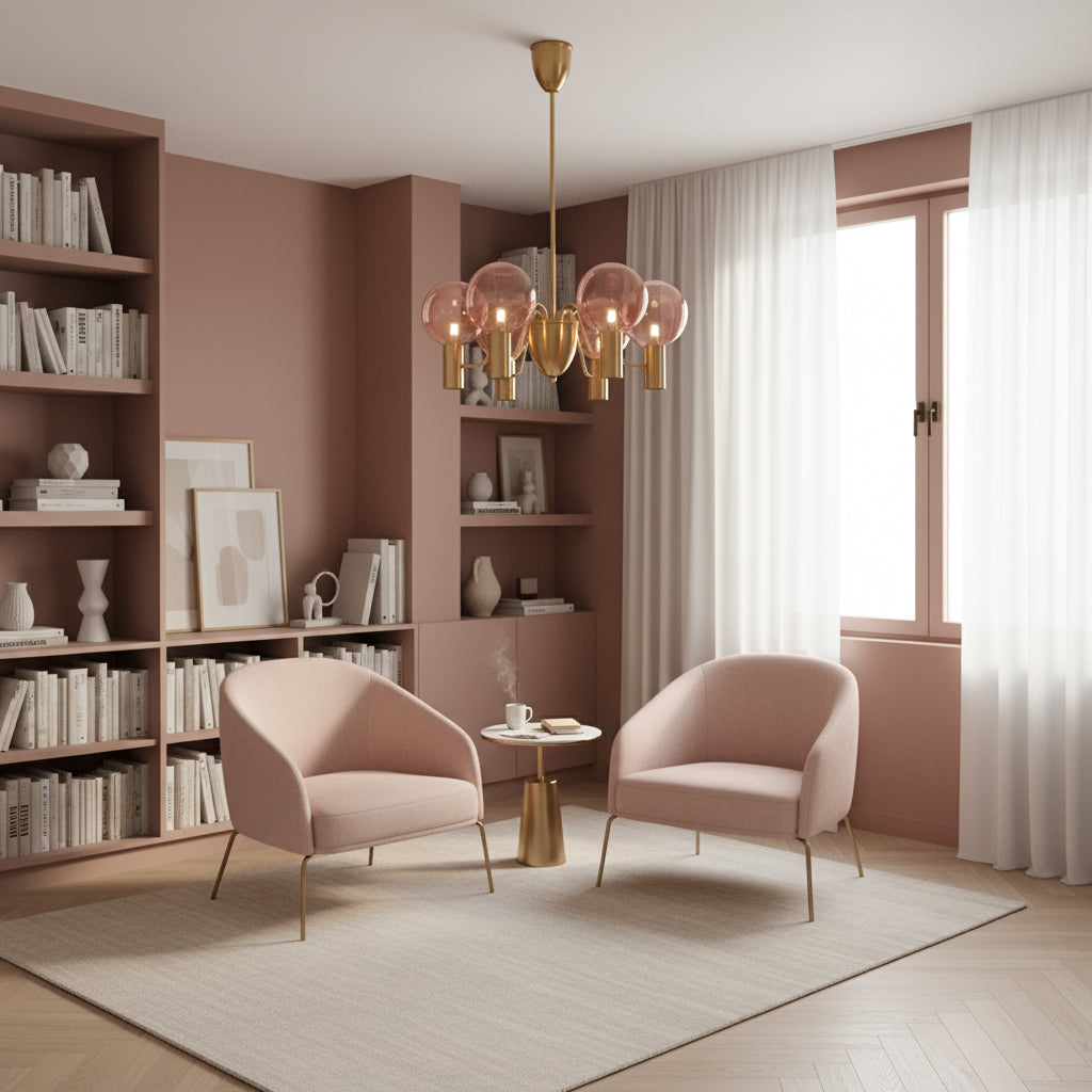 Patricia Glass Chandelier — view 13
