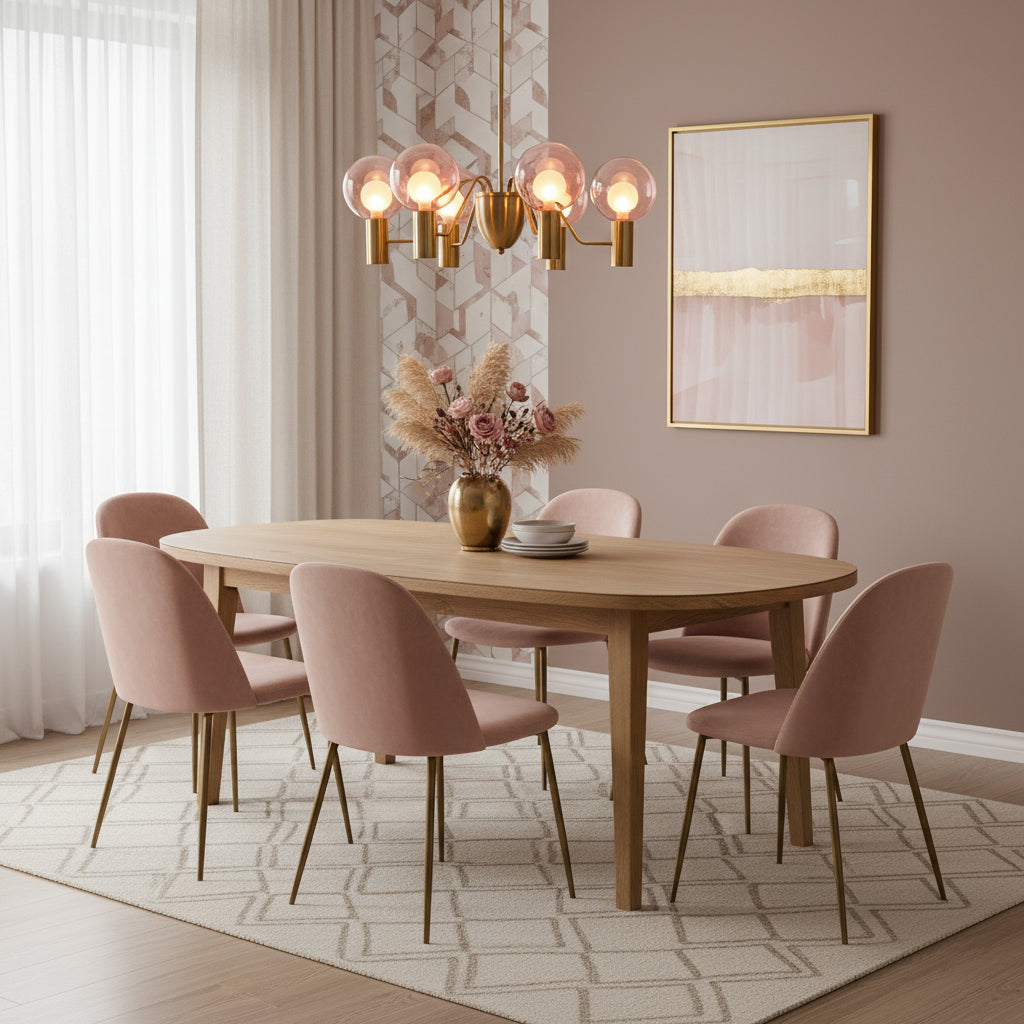Patricia Glass Chandelier — view 12
