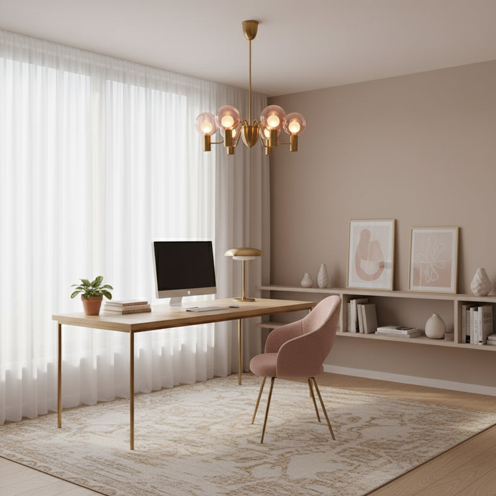 Patricia Glass Chandelier — view 11