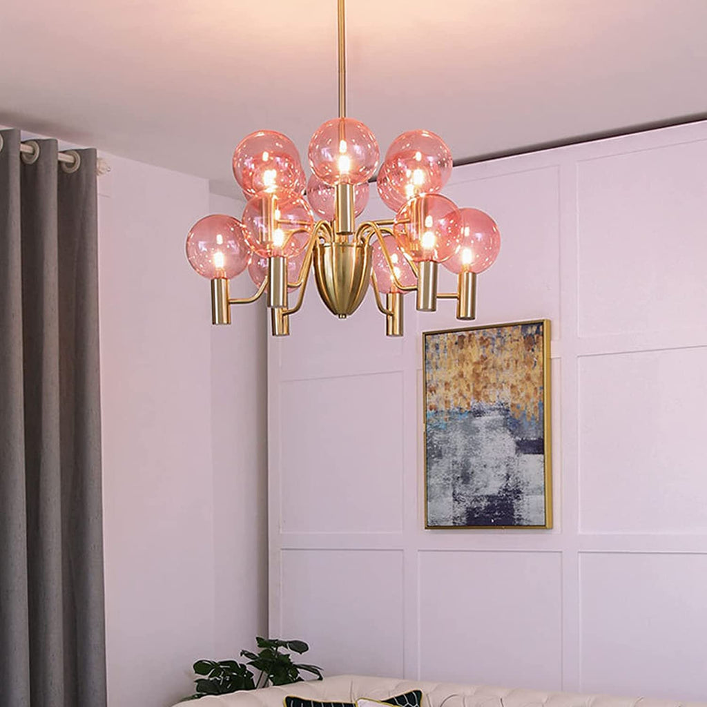 Patricia Glass Chandelier — view 17