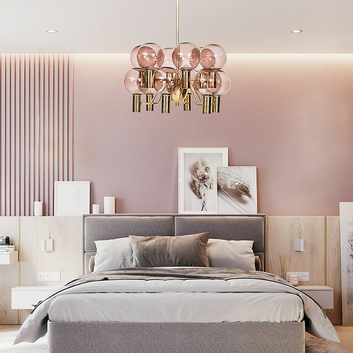 Patricia Glass Chandelier — view 18