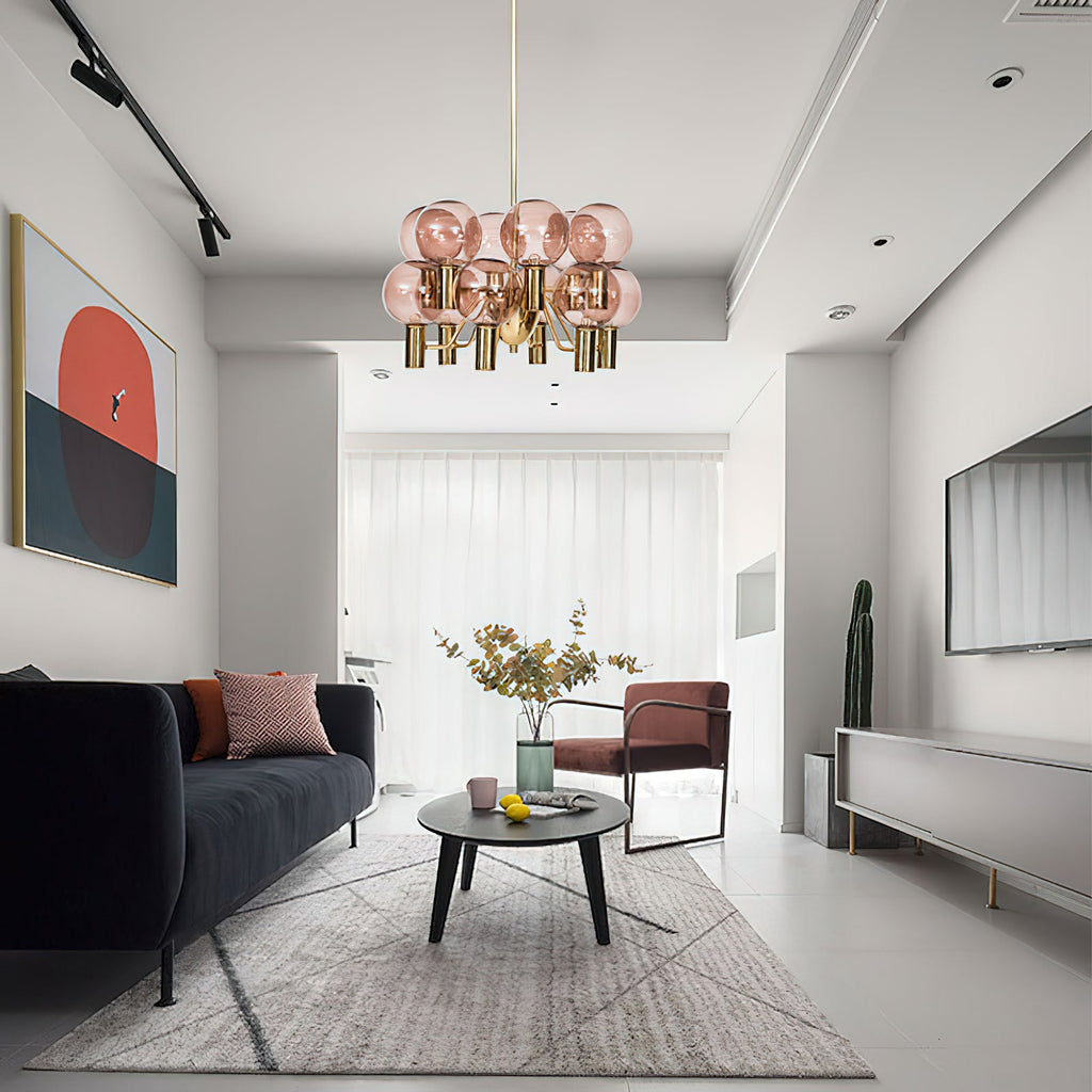 Patricia Glass Chandelier — view 19
