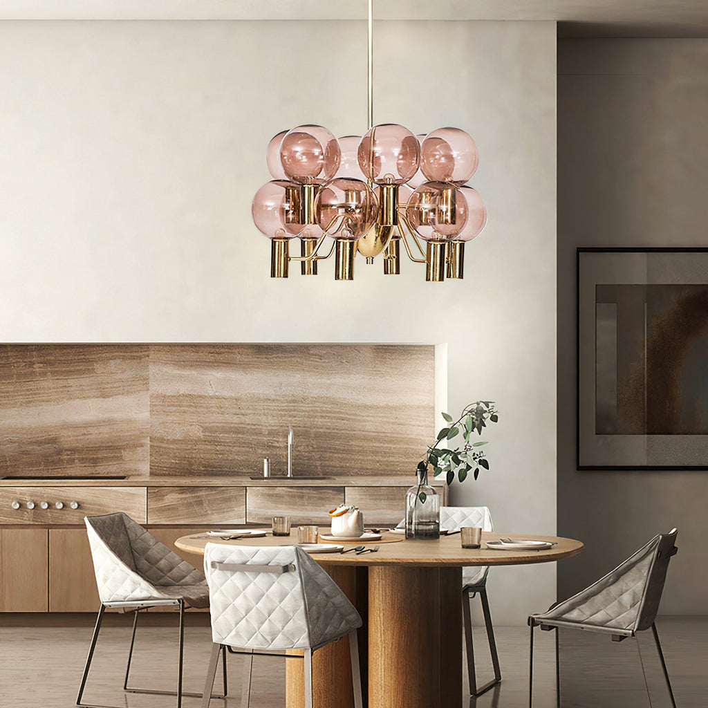 Patricia Glass Chandelier — view 20