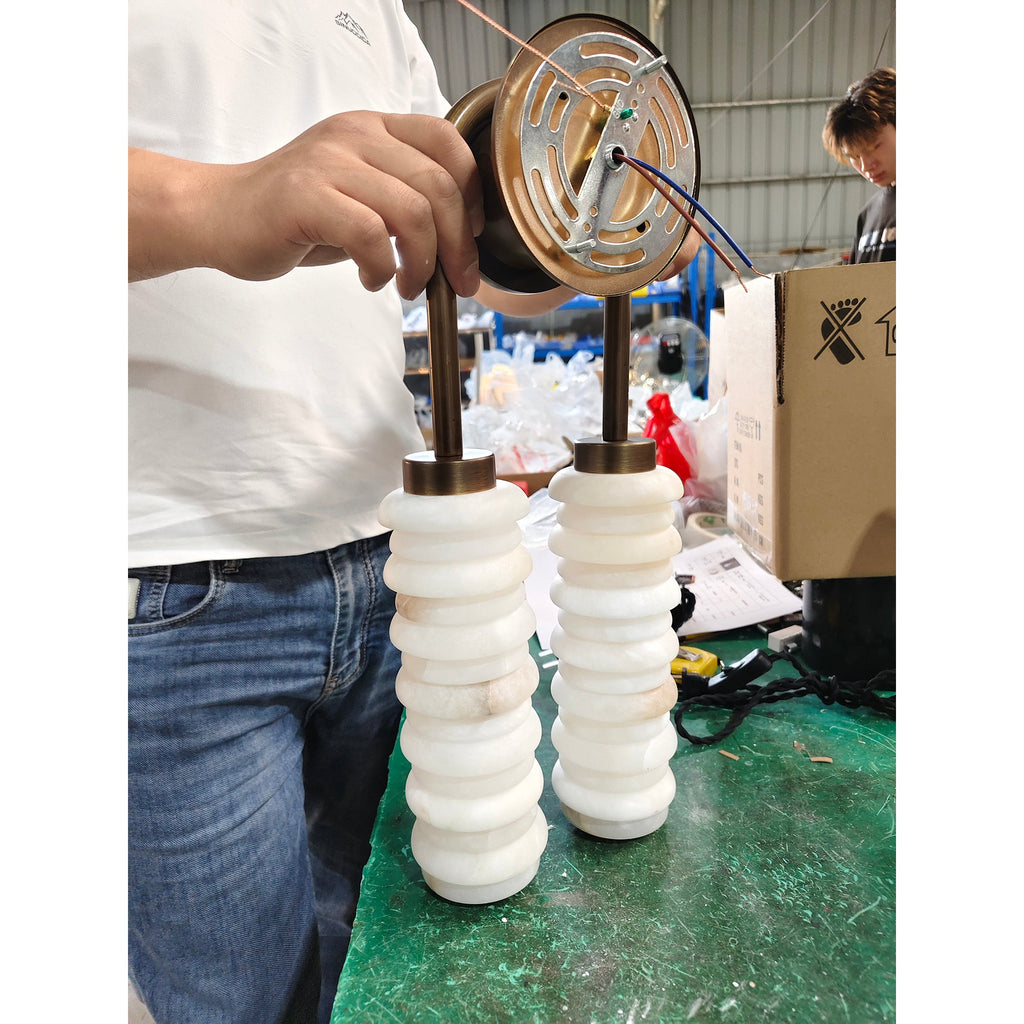 Payson Alabaster Wall Lamp — view 12