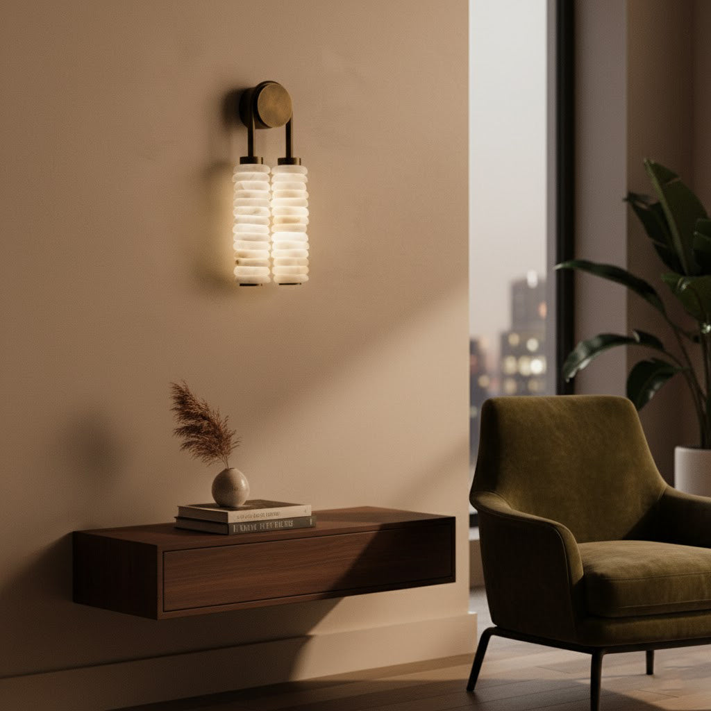 Payson Alabaster Wall Lamp — view 5