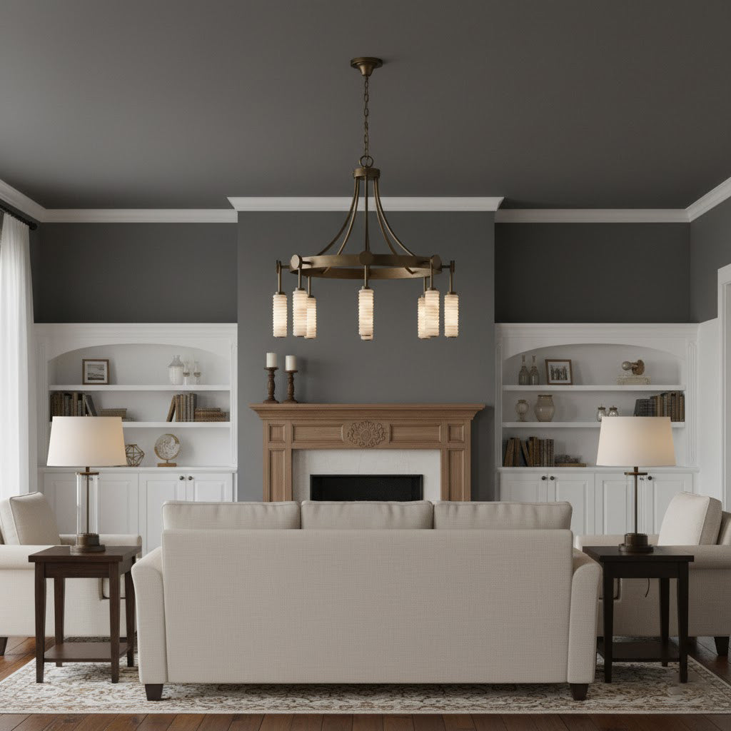 Payson Alabaster Chandelier — view 5