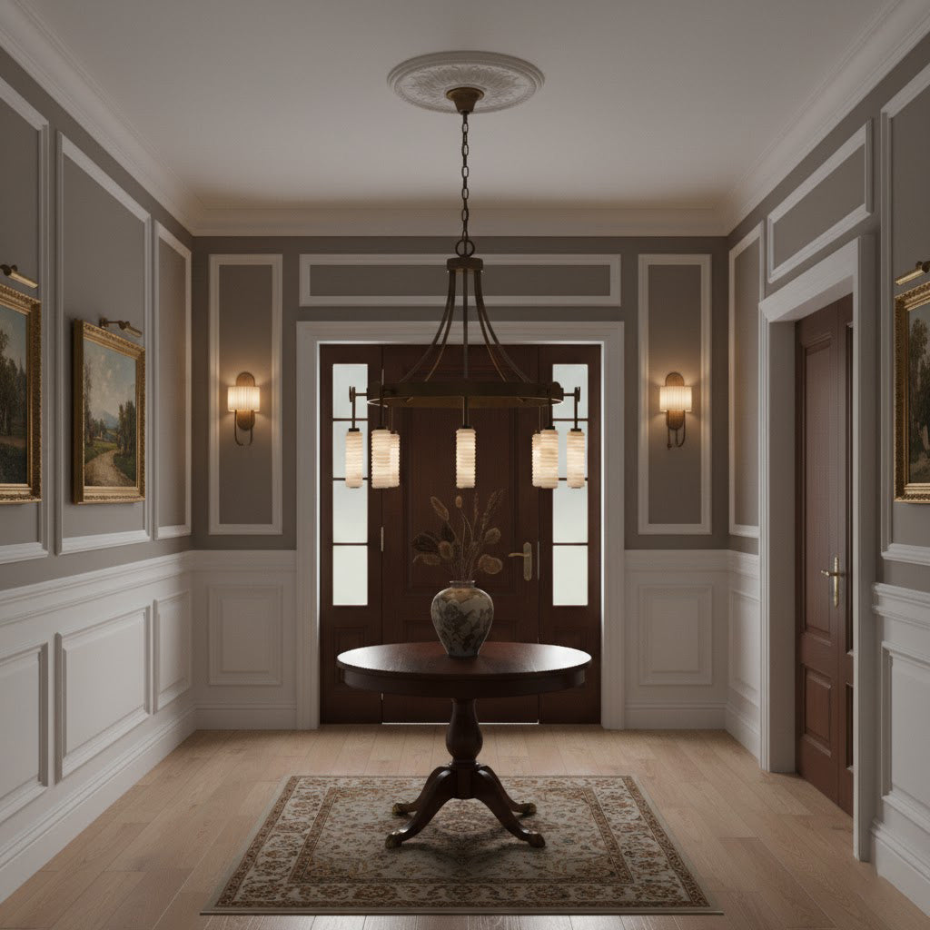 Payson Alabaster Chandelier — view 6
