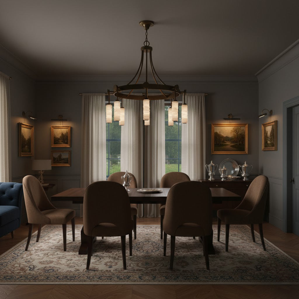 Payson Alabaster Chandelier — view 8