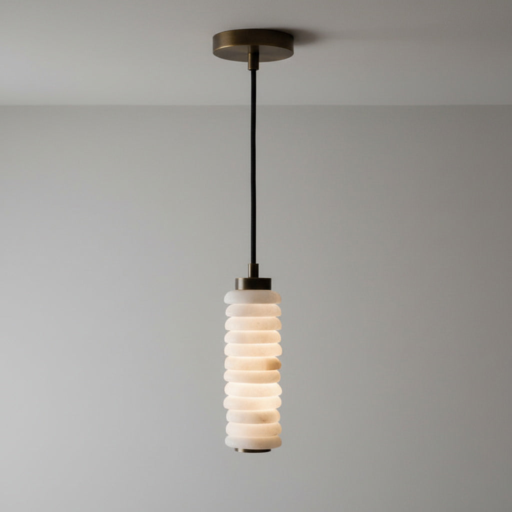 Payson Alabaster Pendant Lamp — view 13