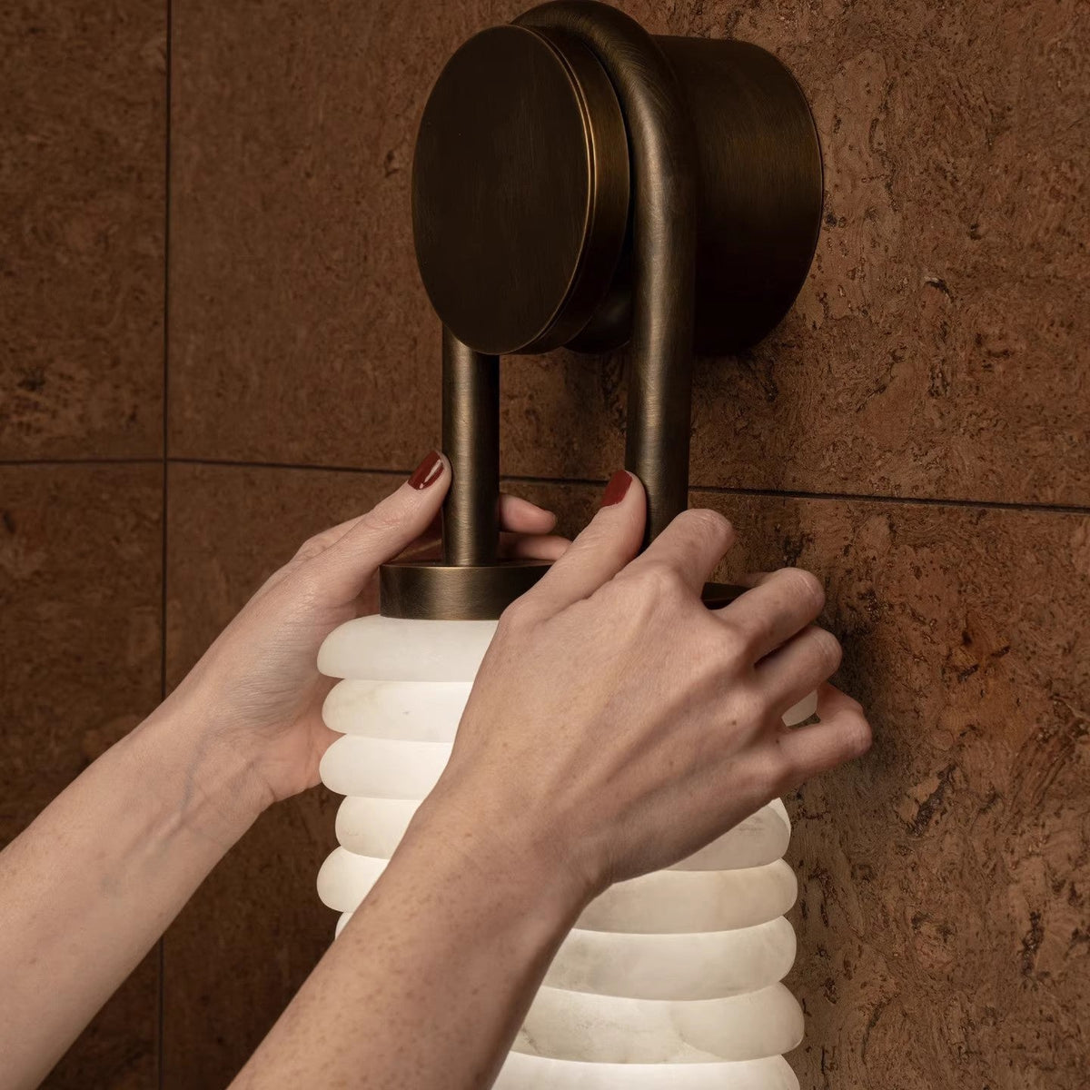 Payson Alabaster Wall Lamp — view 2