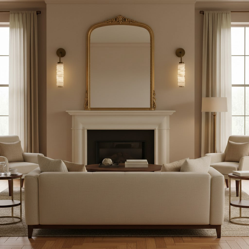 Payson Alabaster Wall Sconce — view 9