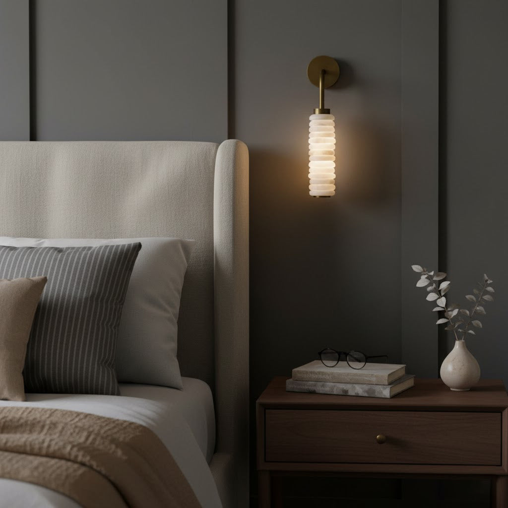 Payson Alabaster Wall Sconce — view 13