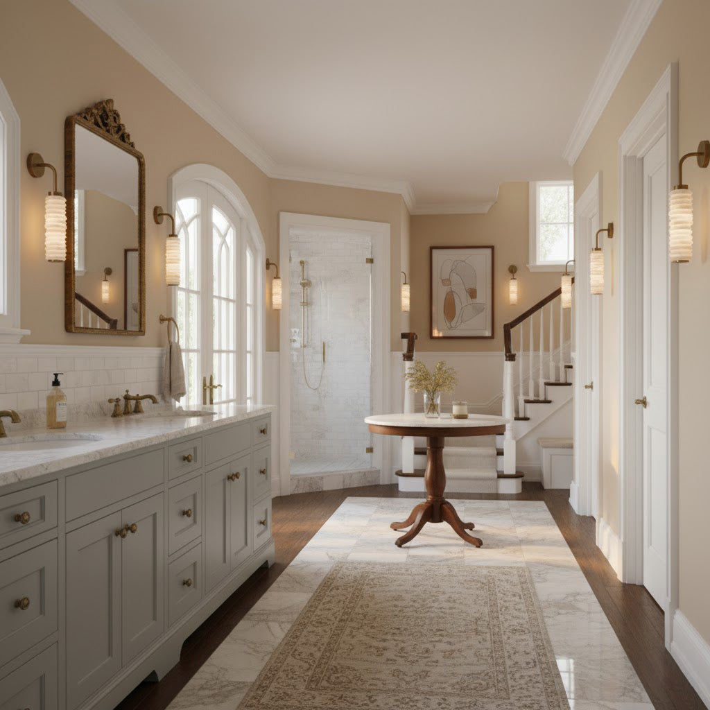 Payson Alabaster Wall Sconce — view 7