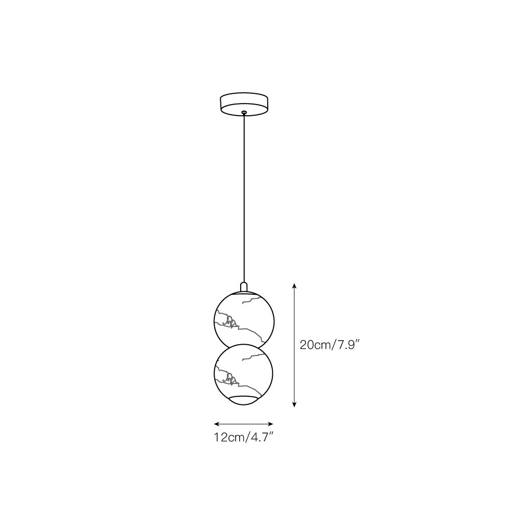 Pearl Pendant Light — view 3