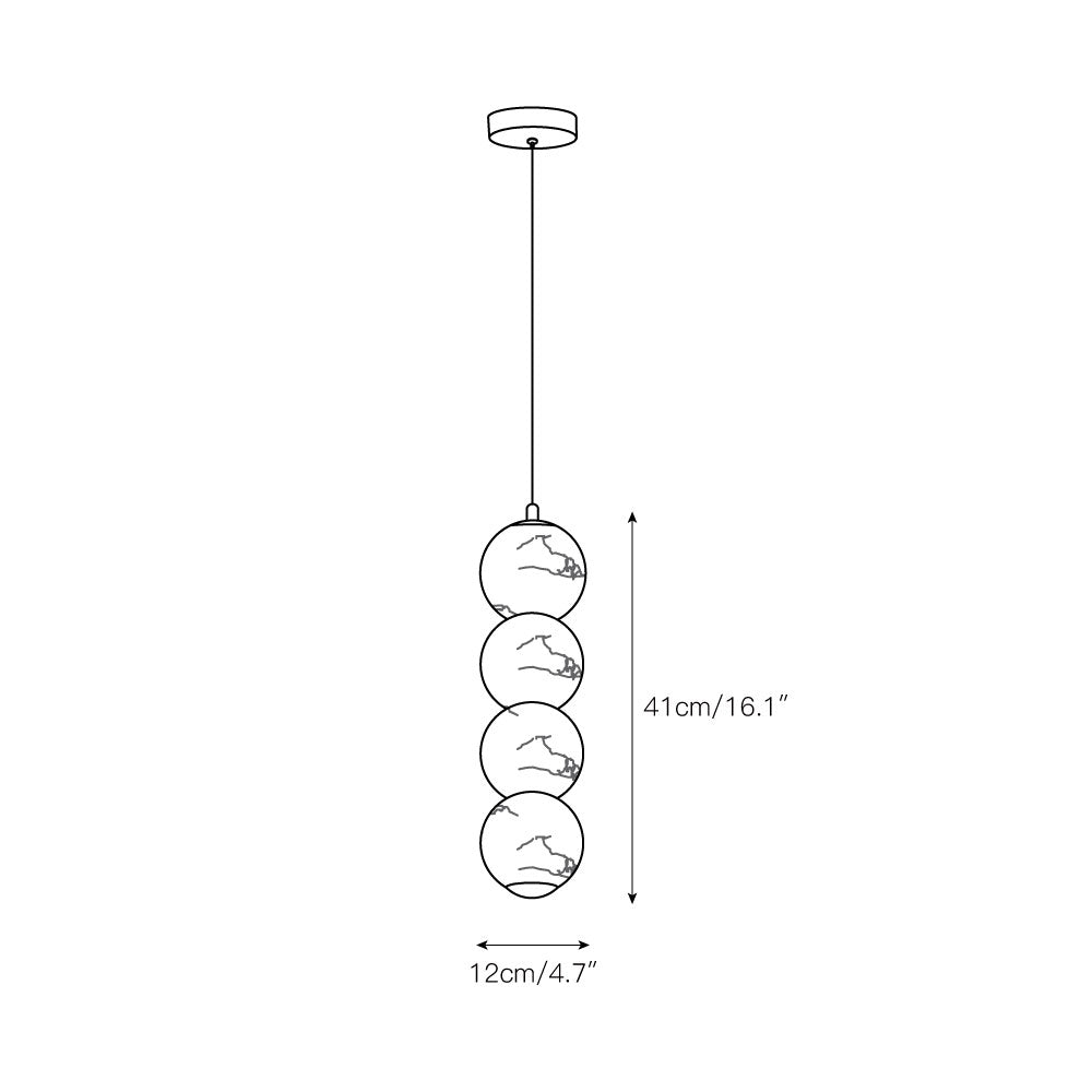 Pearl Pendant Light — view 5