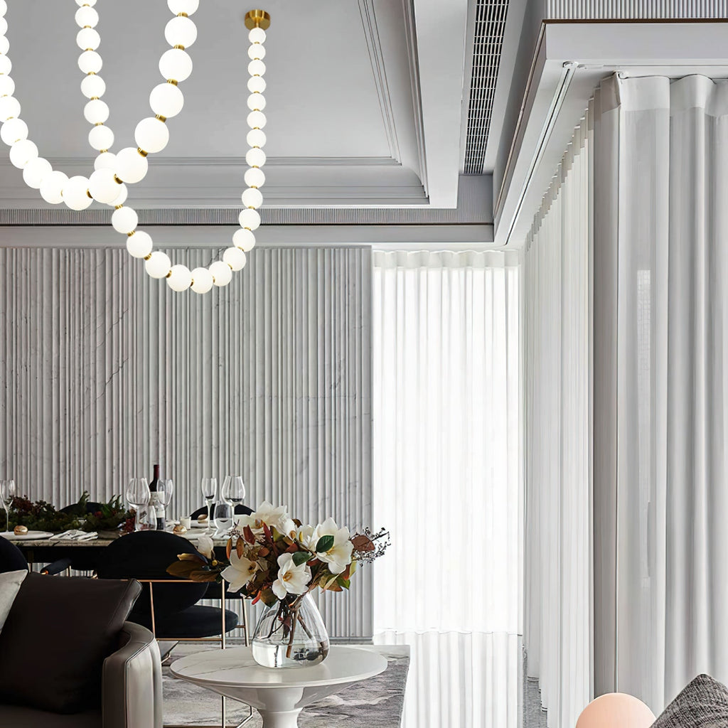 Pearl Necklace Chandelier — view 27