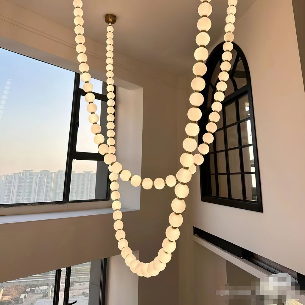 Pearl Necklace Chandelier — view 28