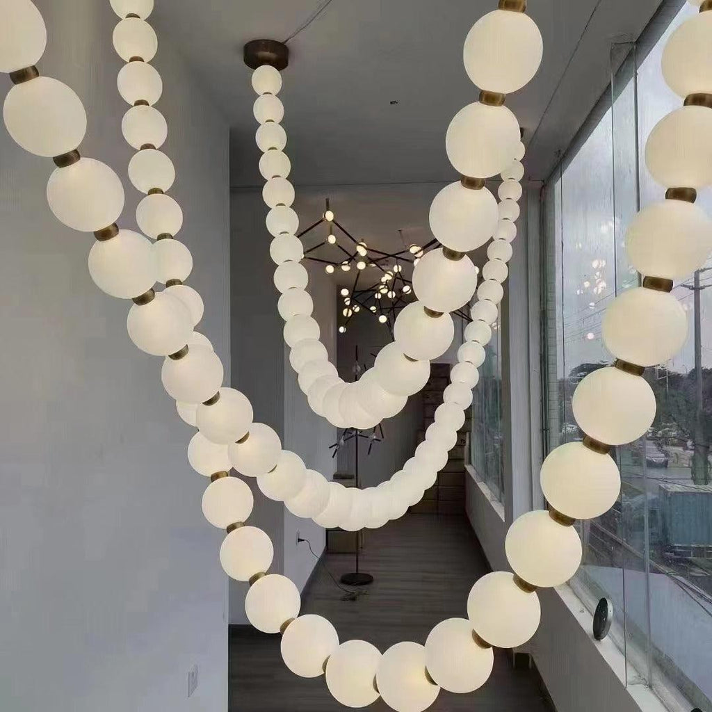 Pearl Necklace Chandelier — view 29