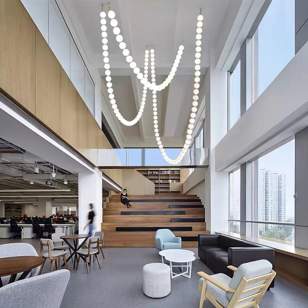 Pearl Necklace Chandelier — view 25