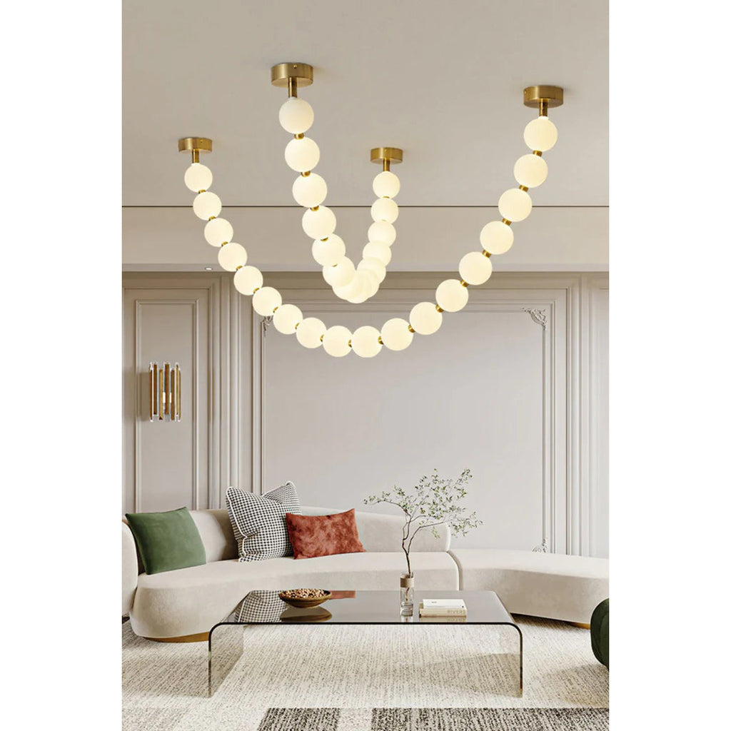 Pearl Necklace Chandelier — view 38